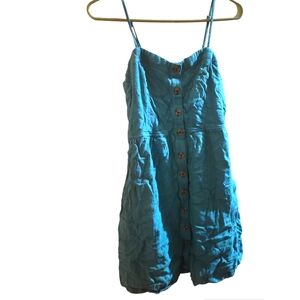 Universal teal dress